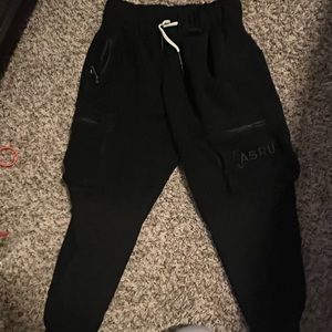 Black asrv joggers